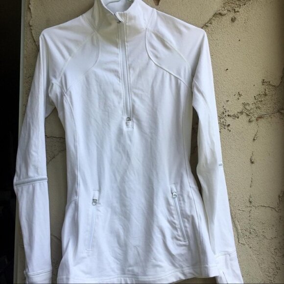 Lululemon Race With Grace 1/2 Zip Size 4 - Picture 2 of 11